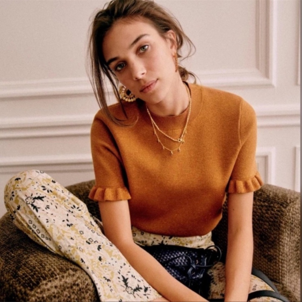 Sezane Chryssa jumper in culver